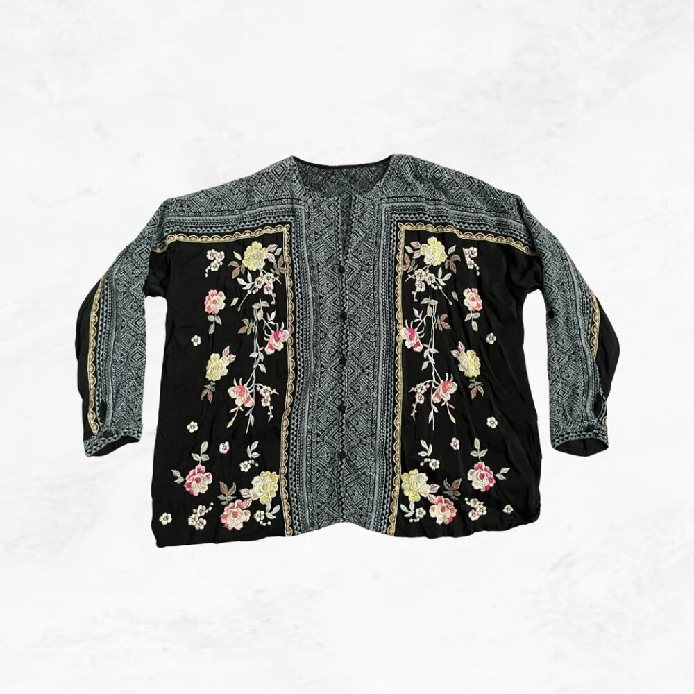 Johnny Was Rumi Blouse - Picture 3 of 8